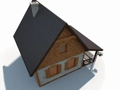 Summer House 3D model order
