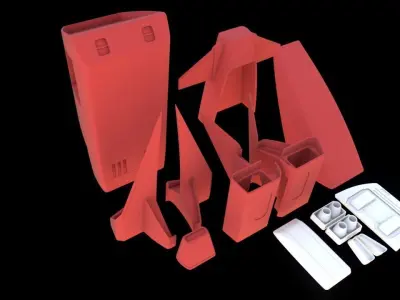 Saber Rider - Bronco Buster 3D print model