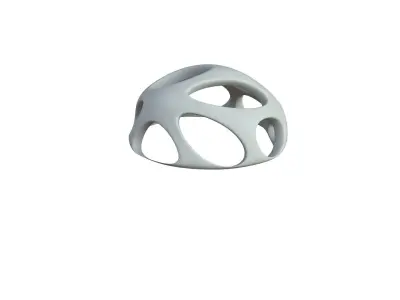 SciFi Cube Object No 55581 Low Poly Shape Low-poly 3D model