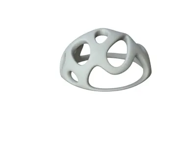 SciFi Cube Object No 46378 Low Poly Shape Low-poly 3D model
