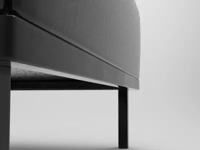 Ago Pouf Low-poly 3D model