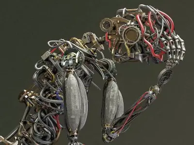 Humanoid Robot 3D model