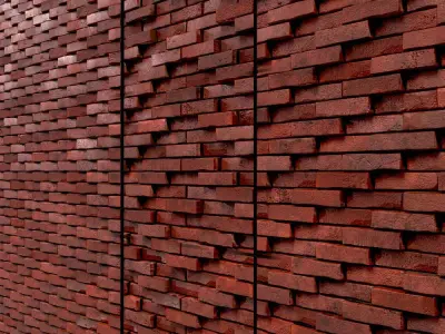 Lattice Brick-07-PBR-2K-4K Texture