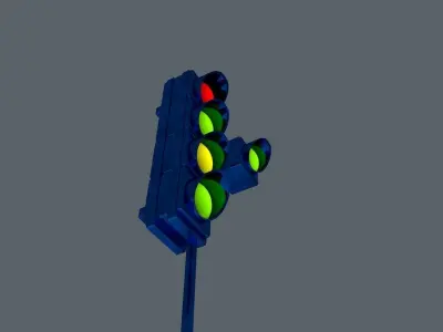 Traffic Light 3D model