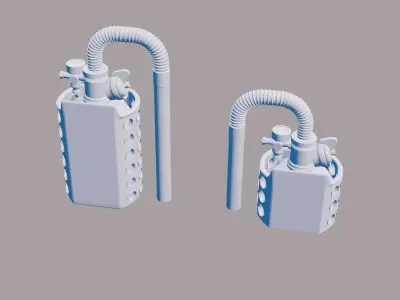 Ju-87B Stuka Oxygen Regulator  3D print model