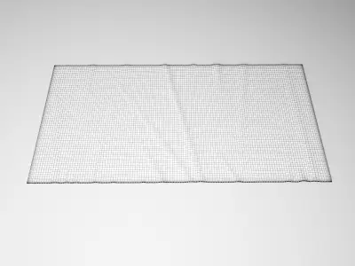 French Carpet - Rug Low-poly 3D model