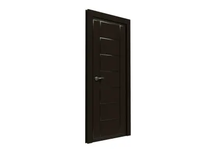 Door entrance Low-poly 3D model