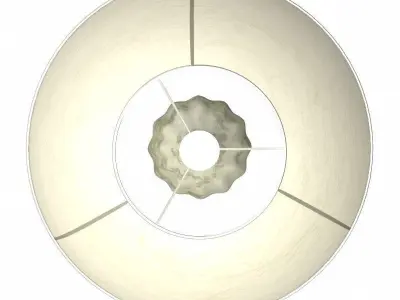 Mushroom Table Light 3D model