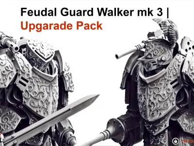 Feudal Guard - Walker Upgrade Kit 1 3D print model