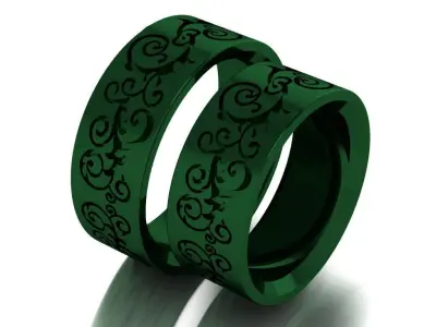 ring set 33 collection1 3D print model