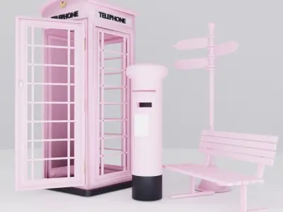 london 3D model