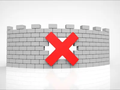 security hole 3D model