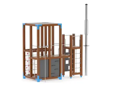 Lappset Halo Dropzone 3D model