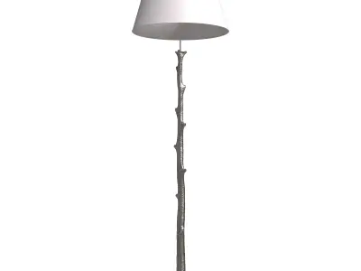 Vaughan designs truro twig floor lamp 3D model