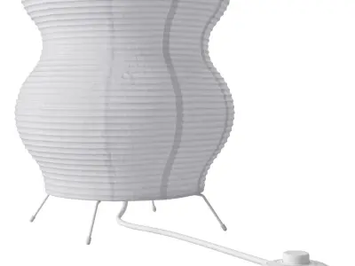 HM Home Rice paper floor lamp 3D model