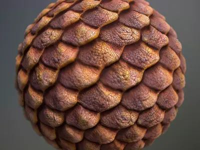 Material Skin Alien 8 Seamless PBR Texture Texture