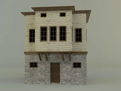 old building model 3D model