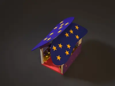 children playhouse 3D model