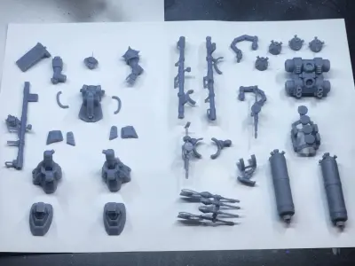 Zaku STL 3D print model