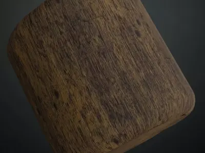 Antique Weathered Pine Wood Planks PBR Seamless Texture