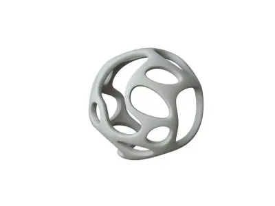 SciFi Cube Object No 21488 Low Poly Shape Texture