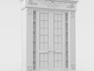 Classic Door  3D model