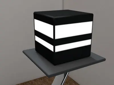 Geometric Lamps Free 3D model