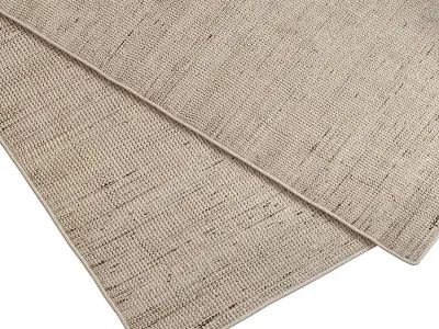 Carpet set 2221 - Jute Rug Taupe - 4K 3D model