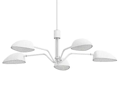 ED Ellen DeGeneres Jane 5 Light Chandelier 3D model