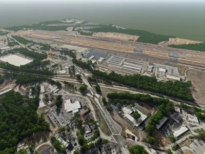 Asheville Regional Airport 3D model