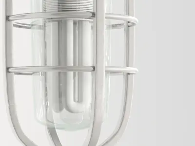 wall light for street  Low-poly 3D model