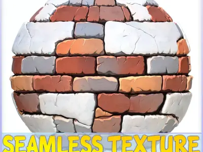 Stylized Wall Seamless Texture Texture 127