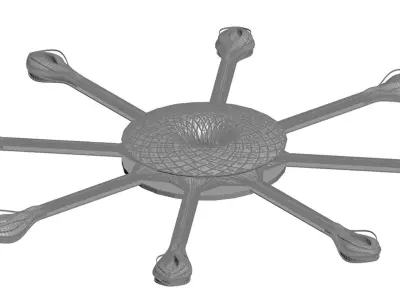 Floating City Project Asylum  3D model