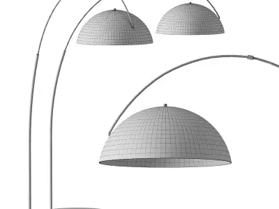 Verse Arc Floor Lamp 3D model