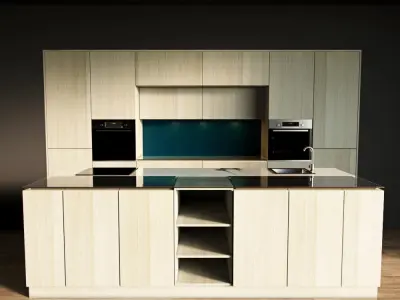 3-Kitchen3 texture 1 3D model
