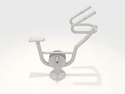 Gym Outdoor 11 3D model