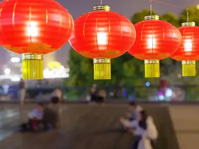 chinese Lamp Lampion 3D model