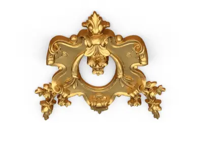 Classic carved decor ornament 470 3D print model purchase