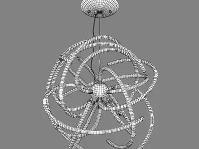 748124 Ciclone Lightstar Chandelier 3D model