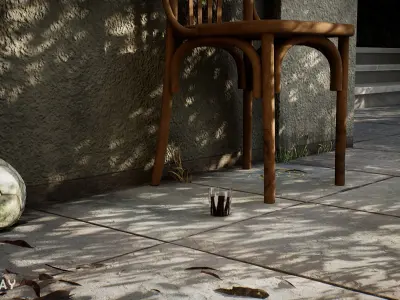 Building Gate 3D Model Pack