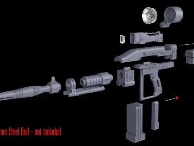Origin Expansion Set for Perfect Grade Unleashed Gundam RX-78-2 3D print model