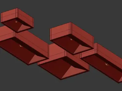 Forstlight Chess 6 Lamp 3D model