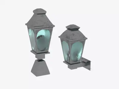 Wall lights 3D model
