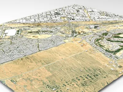 Dubai Hills Estate 3D model