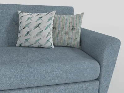 Modern sofa 3D model
