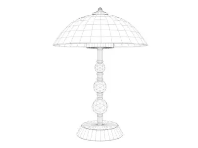 Table Lamp 3D model 124
