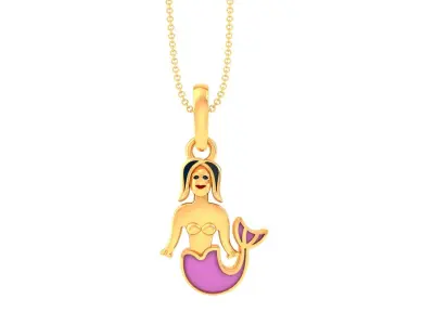 Kids Pendants 3dm STL OBJ FBX Renders Details 3D print model 20