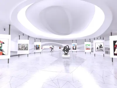  Futuristic Art Gallery Collection 