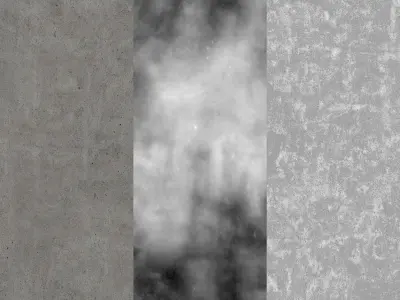 Polished Concrete - PBR - Seamless - 4k - set07 Texture