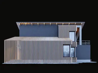 Modern House 3D model